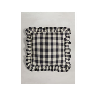 At Home with Stacey Solomon check print cushion 45cm, UK version