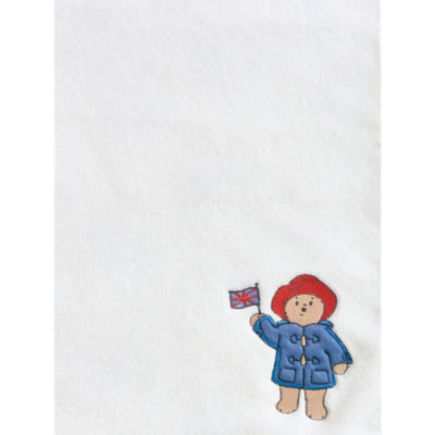 George Home fleece shawl Paddington Bear blue and white (British brand)