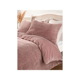 At Home with Stacey Solomon Pink Two-Tone Faux Fur Duvet Set - Super King