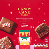 ASDA Candy Cane Cubes chocolate sponge 159g, UK version
