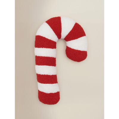 GH cushion red and white 40x20cm - British product