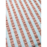George Home pink and white seersucker tablecloth 230x140cm (British brand)