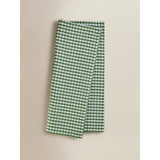 George Home green white gingham seersucker tablecloth 230x140cm, UK version