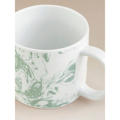 George Home marble mug green and white, UK version