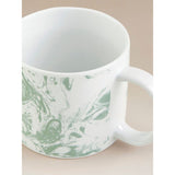 George Home marble mug green and white, UK version