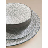 George Home green floral porcelain dinner set 12 piece - British product