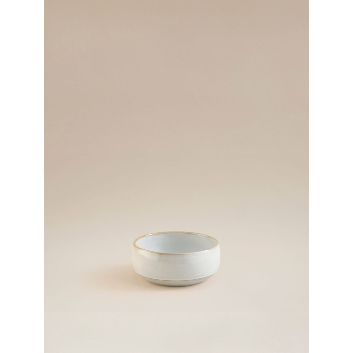 George Home white reactive glaze cereal bowl 15.5cm (British brand)