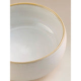 George Home white reactive glaze cereal bowl 15.5cm (British brand)