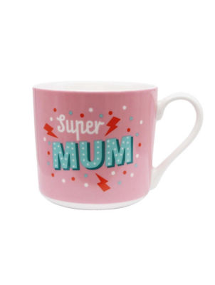 George Home Super Mum mug 13 x 9.5 x 9.4cm (British brand)