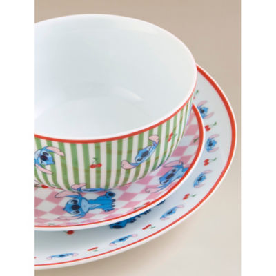 George Home Disney Stitch pink dinner set 12 piece (British brand)
