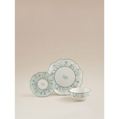 George Home bunny dinner set 12 piece, imported from the UK