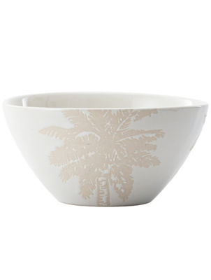 George Home palm tree cereal bowl, imported from the UK