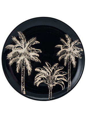 ASDA George Home Palm Tree Side Plate- Buy online at McGrocer