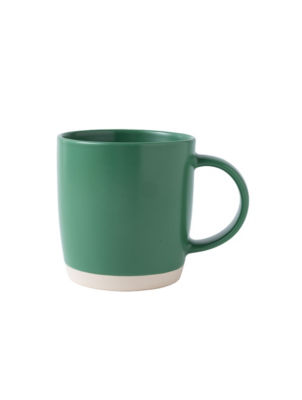 George Home forest green bisque mug, imported from the UK