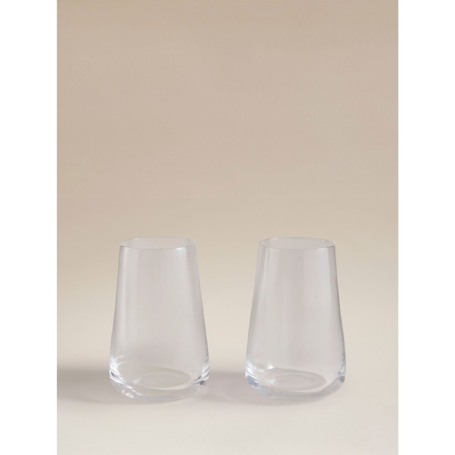 George Home clear hiball glass set of 2 (British brand)