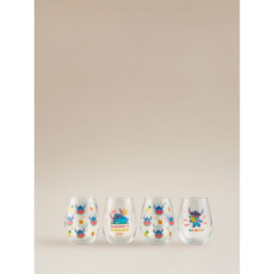 George Home Disney Stitch glass tumbler, UK version
