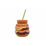 George Home novelty burger mason jar - British product