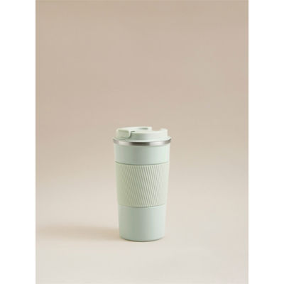 George Home travel mug sage green metal 400ml (British brand)