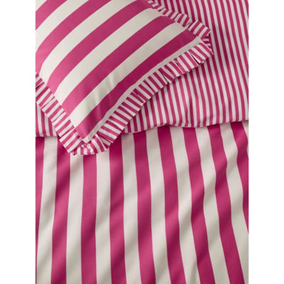George Home Box Pleat Striped duvet set double (British brand)
