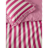 George Home Box Pleat Striped duvet set double (British brand)