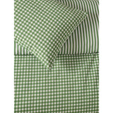 George Home gingham seersucker reversible duvet set king (British brand)
