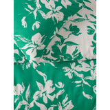 George Home green floral double duvet set, imported from the UK