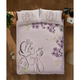 George Home Snow White floral duvet set king, UK version