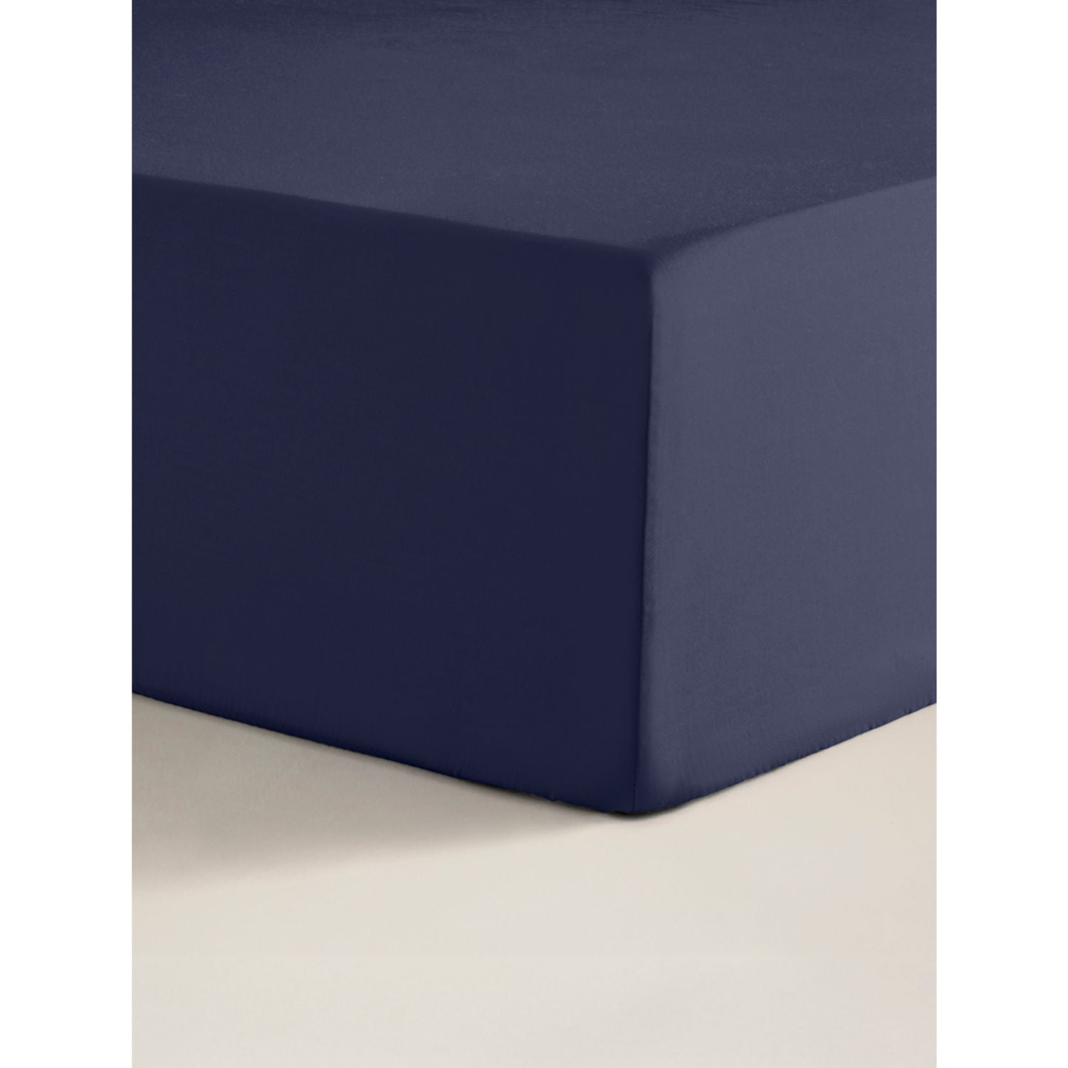 George Home navy fitted sheet single (British brand)