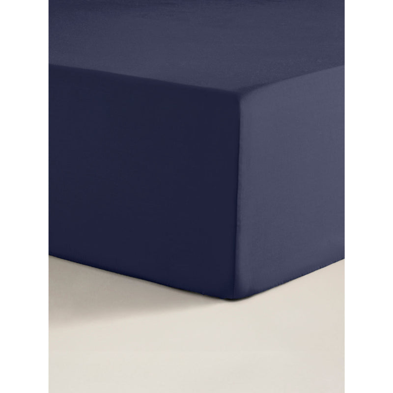 George Home navy fitted sheet single (British brand)