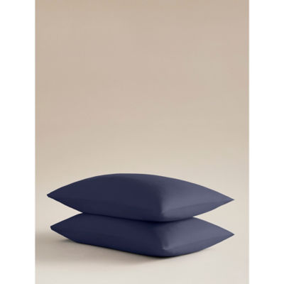 George Home navy pillowcase pair 48x74cm (British brand)