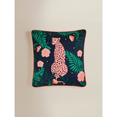 George Home leopard cushion 45cm, UK version