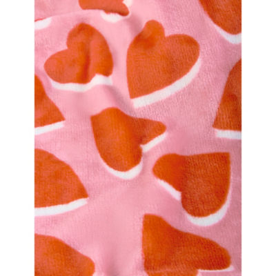 George Home hearts throw red and pink 150x120cm, UK version