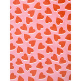 George Home hearts throw red and pink 150x120cm, UK version