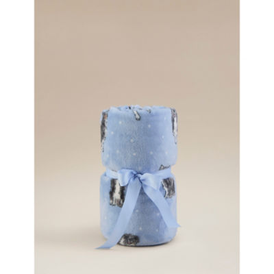 George Home blue dog throw 150x120cm, imported from the UK