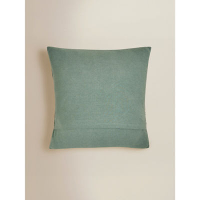 George Home crewel work stonewash cushion 45x45cm (British brand)