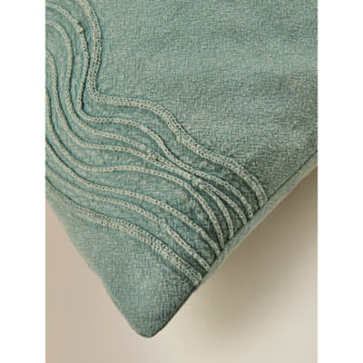 George Home crewel work stonewash cushion 45x45cm (British brand)