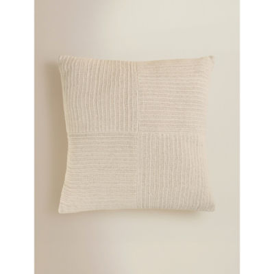 George Home textured square cushion 55x55cm (British brand)
