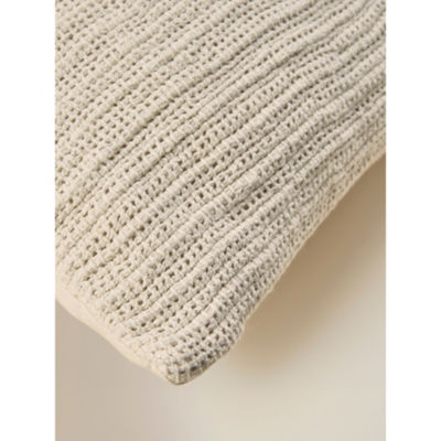 George Home textured square cushion 55x55cm (British brand)