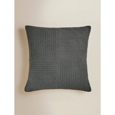George Home textured square cushion 55x55cm, British brand