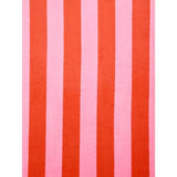 George Home throw red and pink stripe 150cm x 120cm, UK version