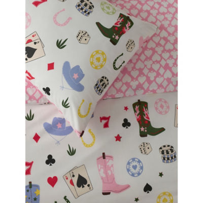 George Home duvet set cowboy graphic reversible double, imported from the UK