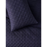 Navy sunburst pinsonic duvet set double, imported from the UK