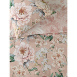 George Home pink oriental floral double duvet set, UK version