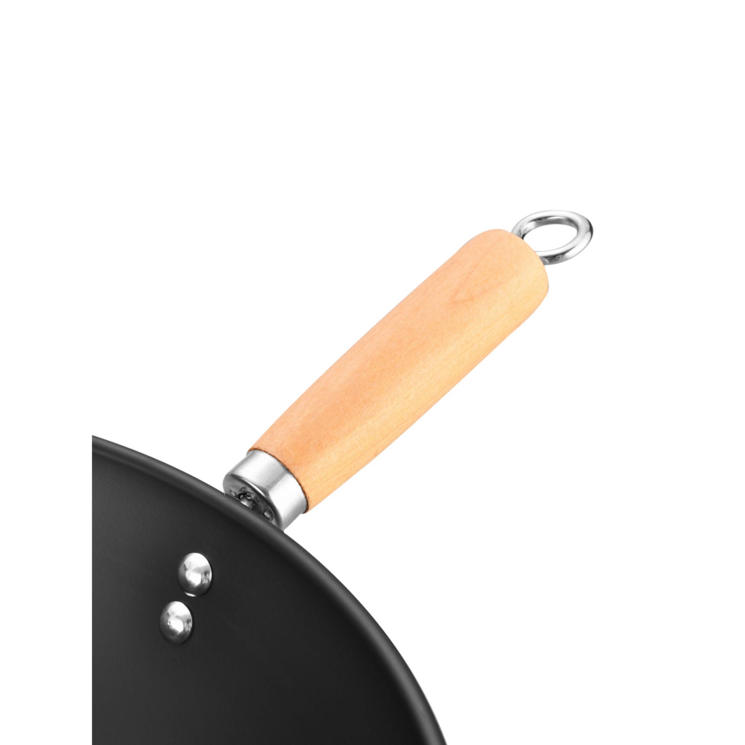 George Home spun steel wok 35cm (British brand)