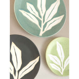 George Home multi-coloured stoneware wall plates set, imported from the UK
