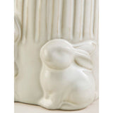 George Home cream bunny vase 25cm, UK version