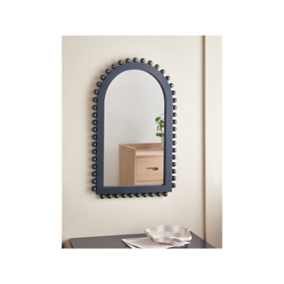 George Home Navy Bobble Mirror 40x25cm British brand