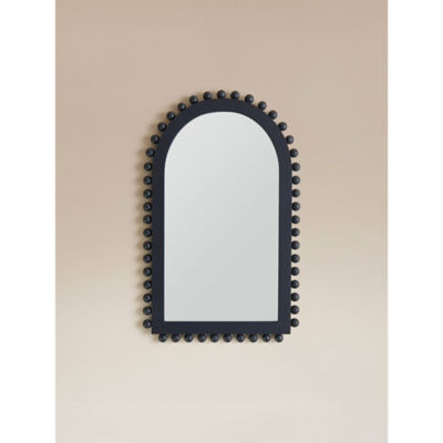 George Home Navy Bobble Mirror 40x25cm British brand