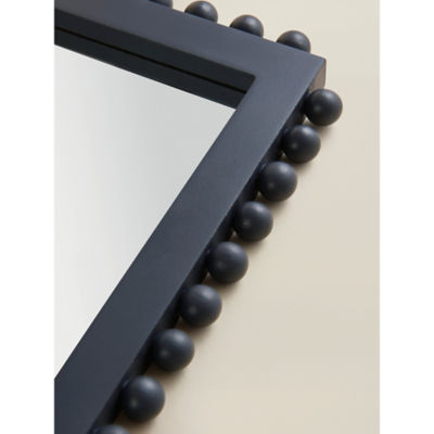 George Home Navy Bobble Mirror 40x25cm British brand