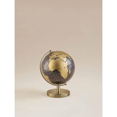 George Home navy gold-tone globe decorative - British product